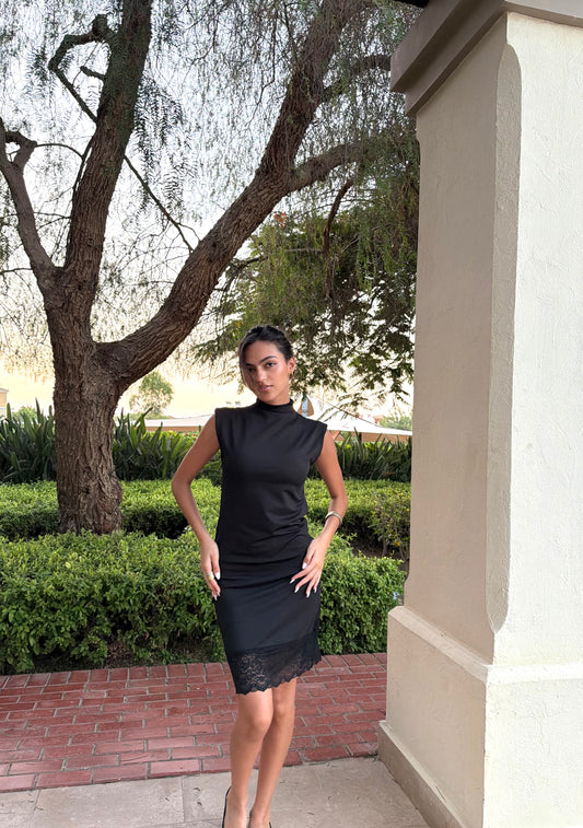 Black Lace Dress