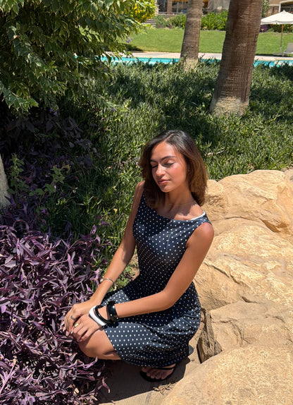 Polka Dot Swim Dress