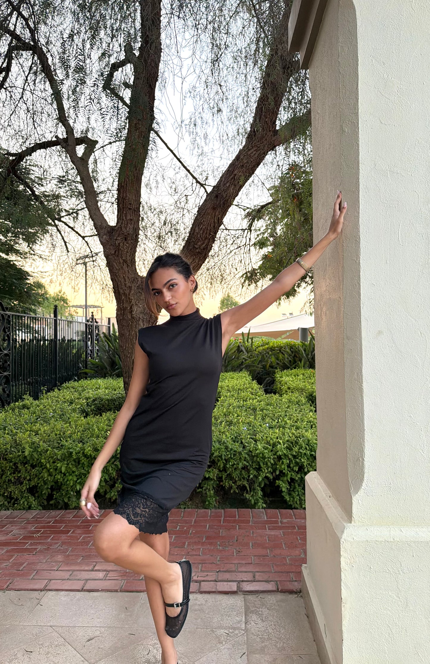 Black Lace Dress