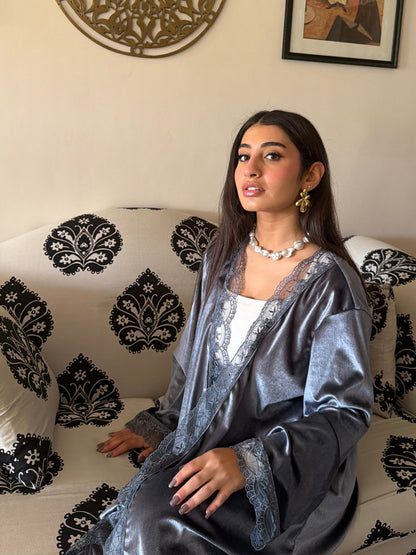 Blue Lace Kaftan