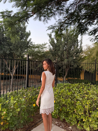 White Lace Dress
