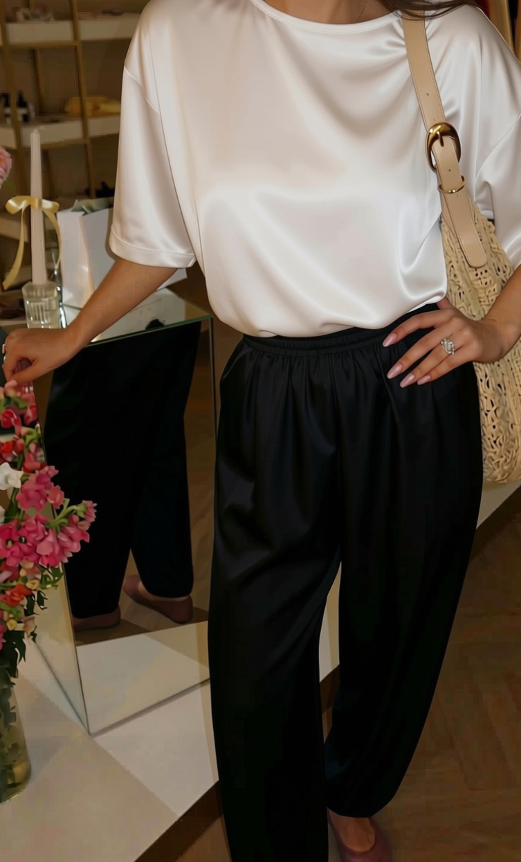 Satin Pants