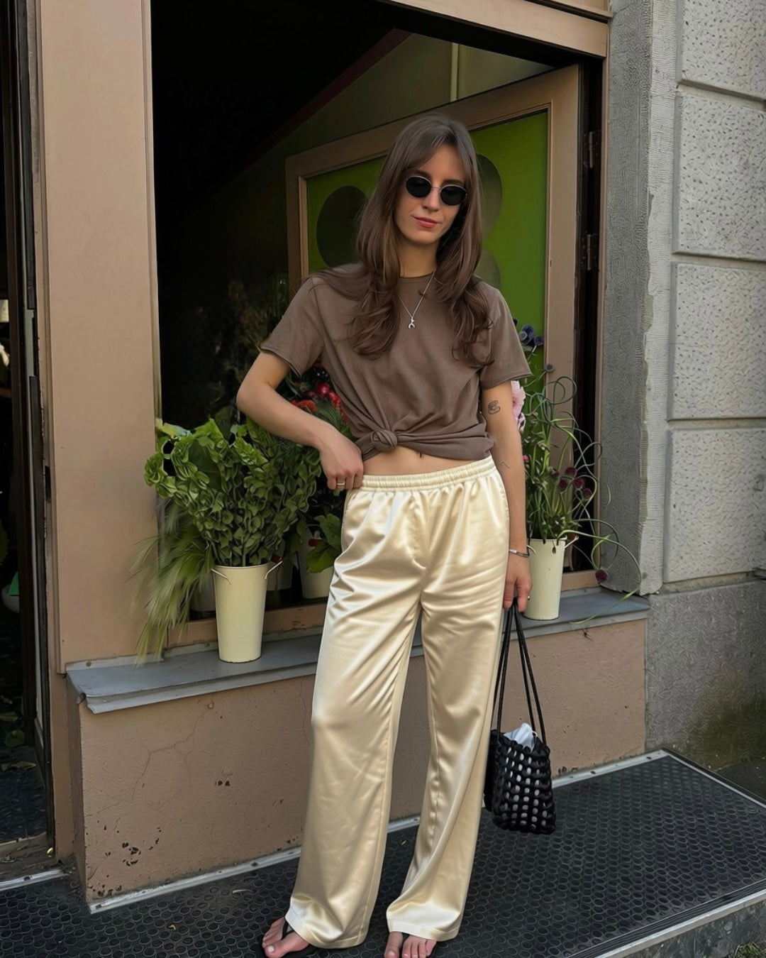 Satin Pants